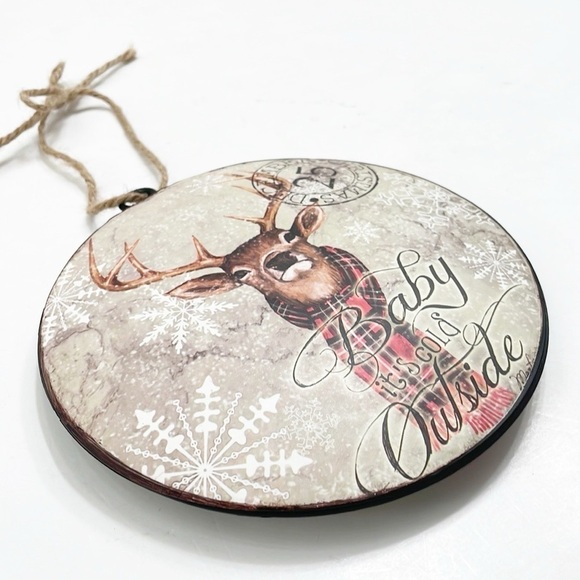 Deer Christmas ornament - Picture 2 of 4